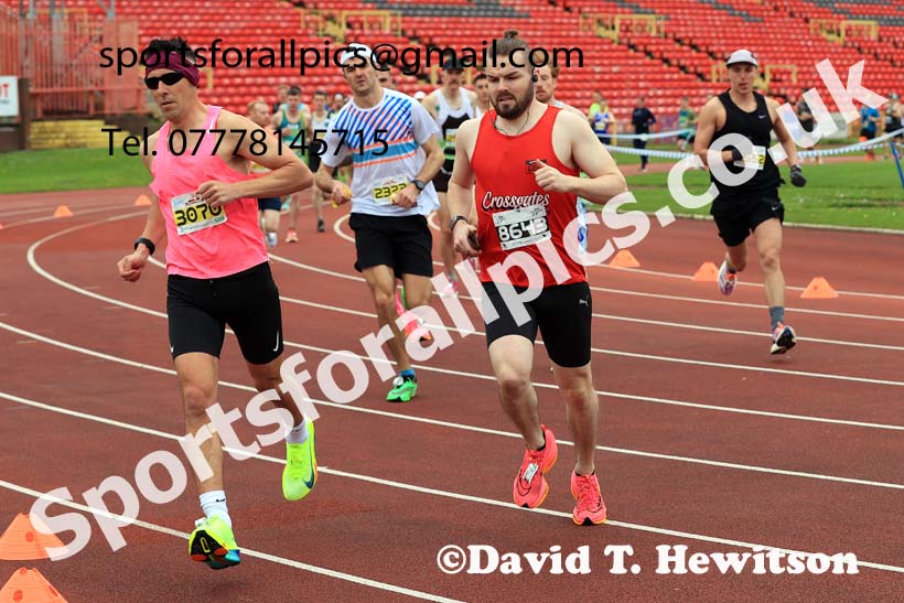 Gateshead Marathon, 2024 Gateshead Marathon, Half Marathon and 10k, Gateshead Stadium.  Photo: David T. Hewitson/Sports for All Pics